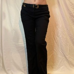 The Limited Drew Fit bootcut black pants